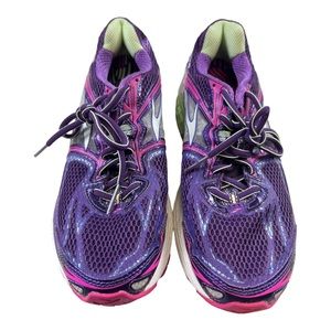 Brooks Ravenna 5 Athletic Running Shoe Womens Size 10 1201491B563 Purple Pink